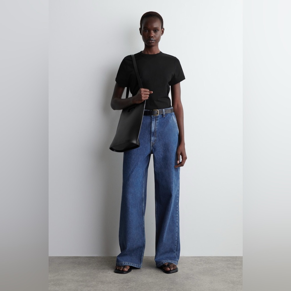 COS Blue Flare & Wide Leg Jeans
